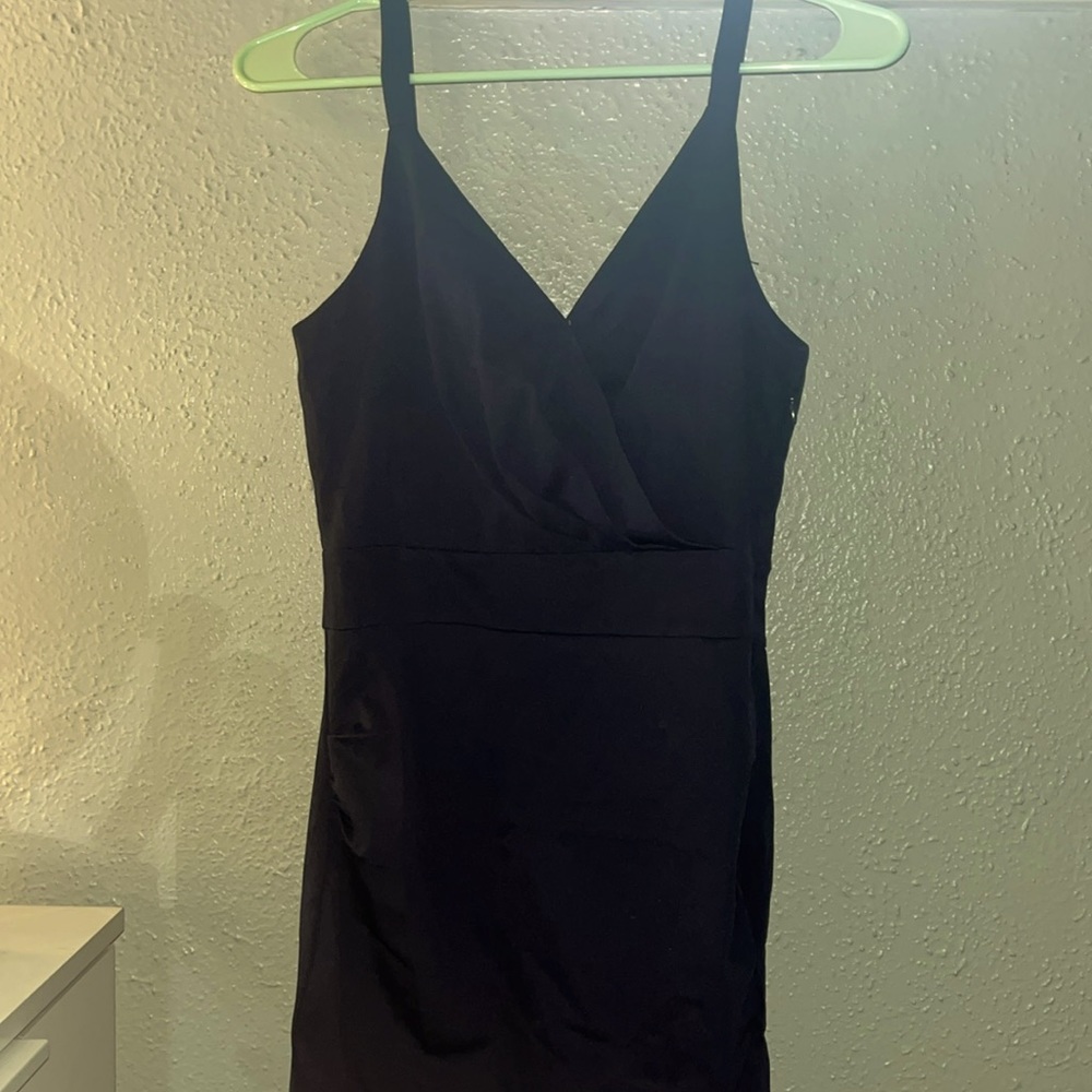 Navy blue dress